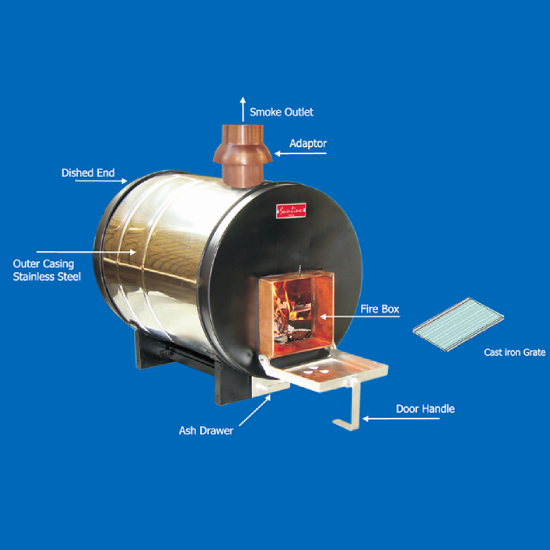 Wood Fired Water Heater